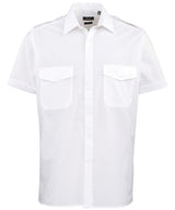 Short sleeve pilot shirt