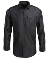 Jeans stitch denim shirt