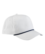 Rope detail golf cap