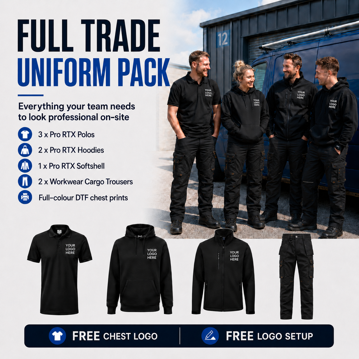 Full Trade Uniform Pack