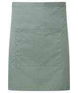 ‘Colours collection’ mid-length pocket apron