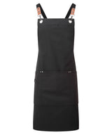 Clip ‘n’ Clasp cross-back bib apron